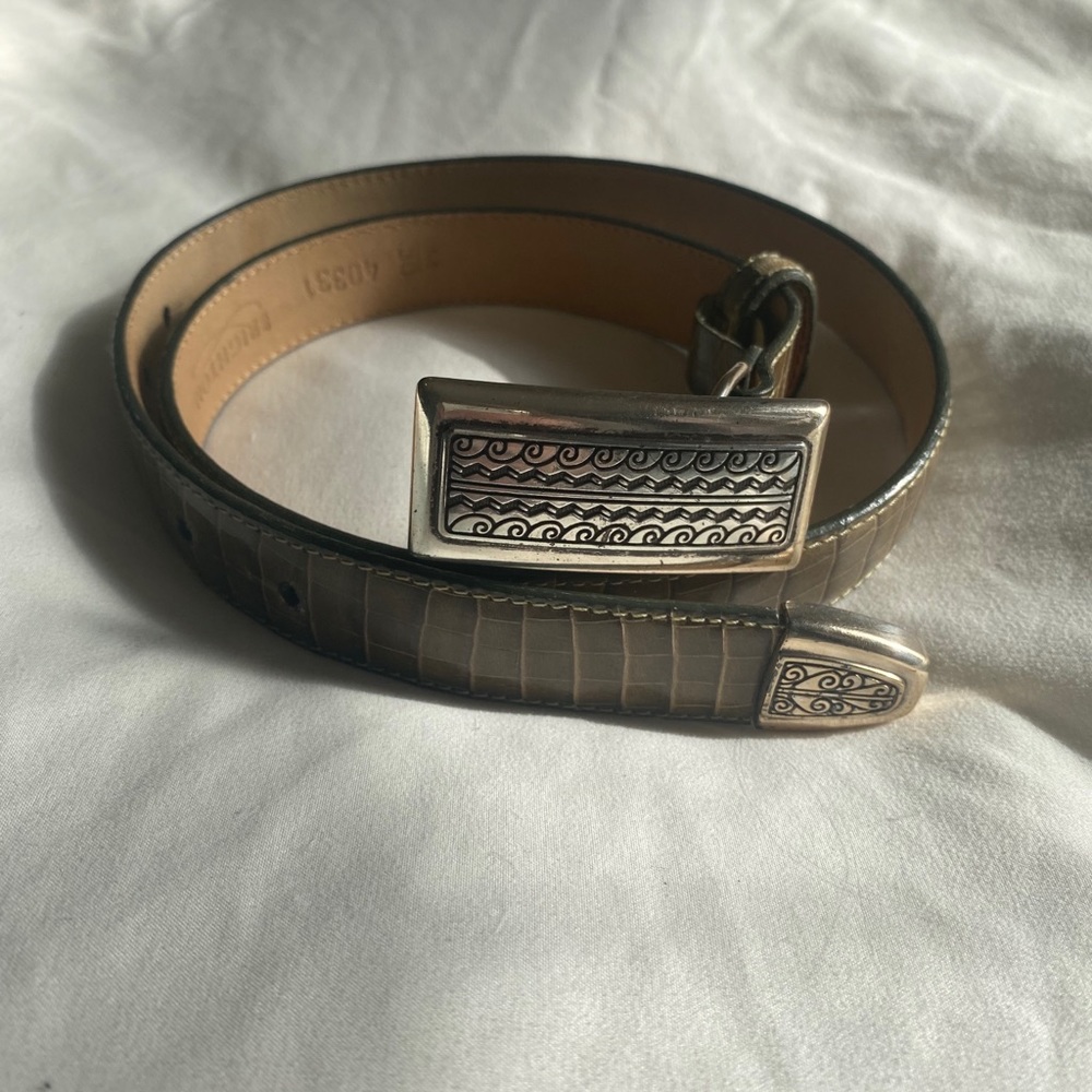 Vintage Leather Brighton Belt